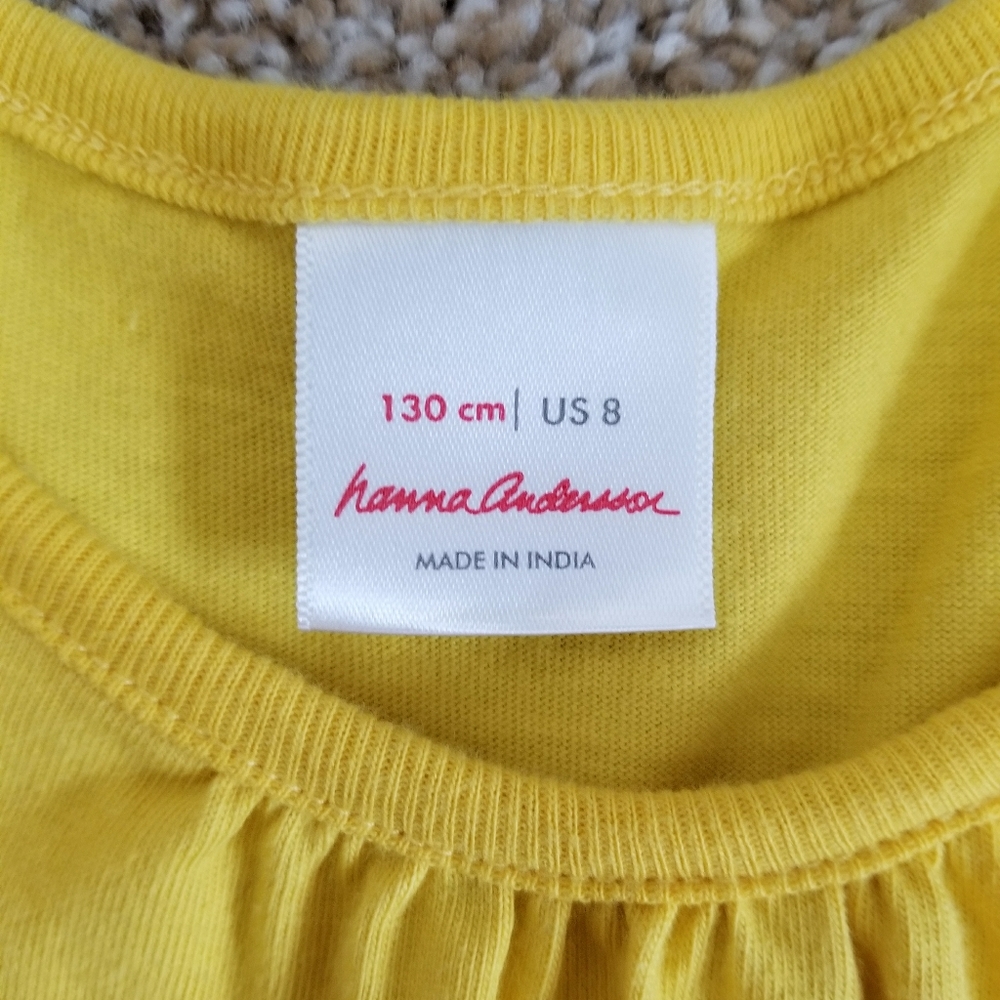 ♥️NWOT♥️ HANNA ANDERSSON COLOR BLOCK DRESS - Picture 3 of 5